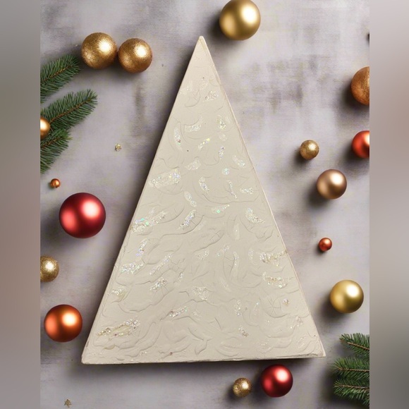 NEW Set of 3 Wood Christmas Trees, Holiday Centerpiece, HANDMADE - Picture 8 of 11